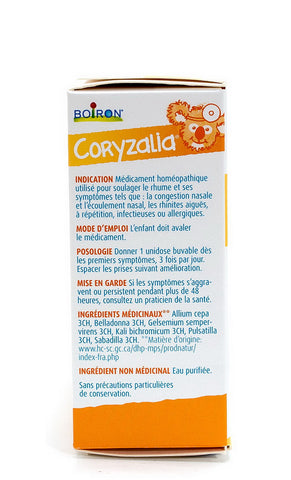 Boiron Coryzalia for Children 1M-11yrs