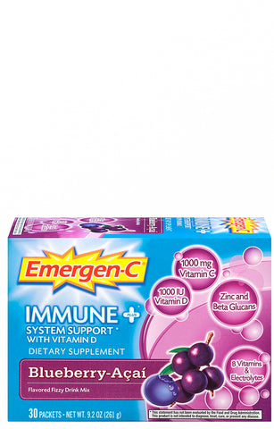 Emergen-C Immune Plus Blueberry & Acai