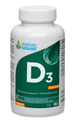 Platinum Naturals Vitamin D3 1000IU