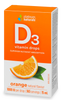 Platinum Naturals Vitamin D3 Drops 1000 iu Orange flavor