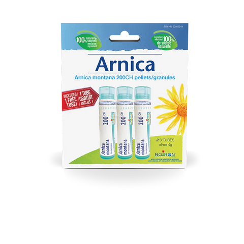 Boiron Arnica Montana 3 tubes package