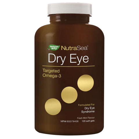 NutraSea Dry Eye Targeted Omega-3, Fresh Mint, 120 softgels