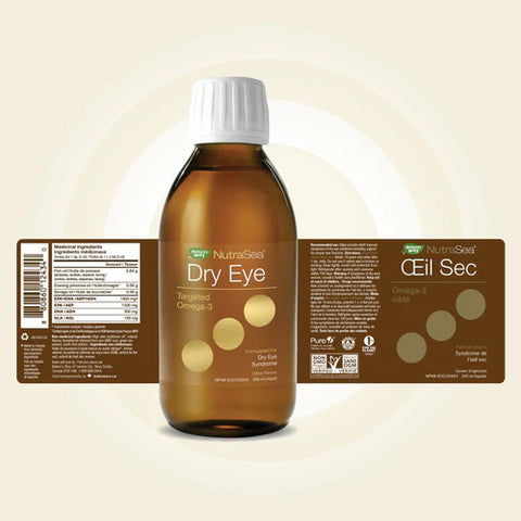 NutraSea Dry Eye Targeted Omega-3, Citrus, 200ml