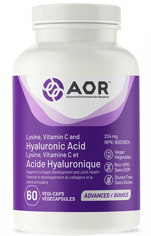 AOR Lysine, Vitamn C & Hyaluronic Acid