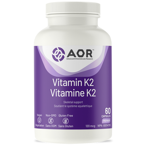 AOR Vitamin K2 120MCG Capsules