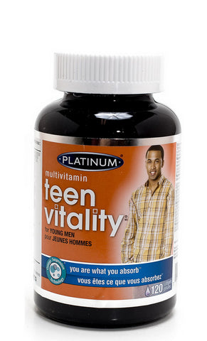 Platinum Naturals Teen Vitality for Young Men