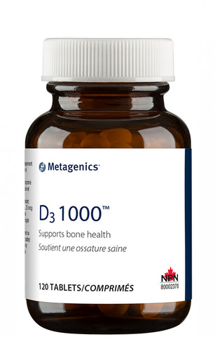 Metagenics Vitamin D3 1000mg
