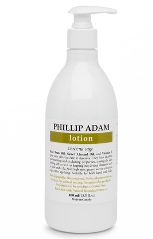 Phillip Adam Lotion - Verbena Sage 400ml